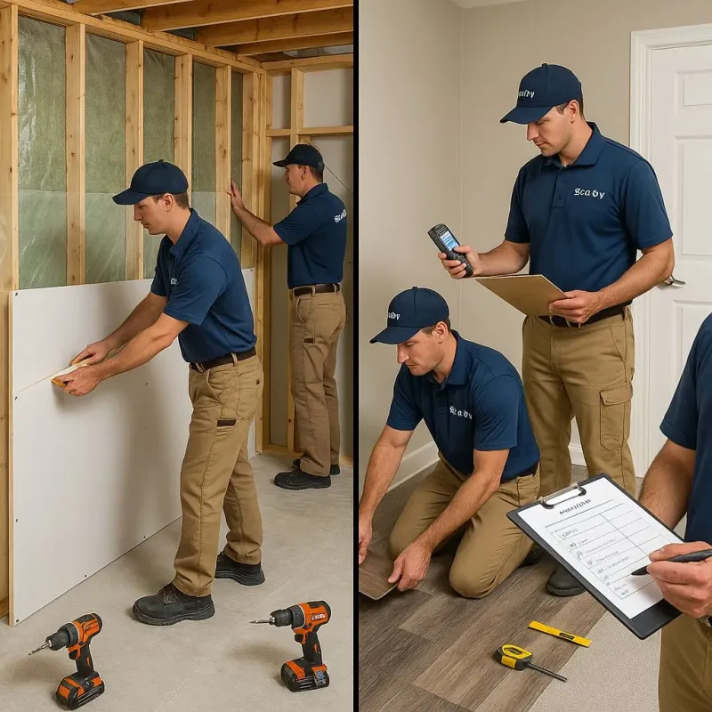 Repairs and Reconstruction process in Jamestown, OH